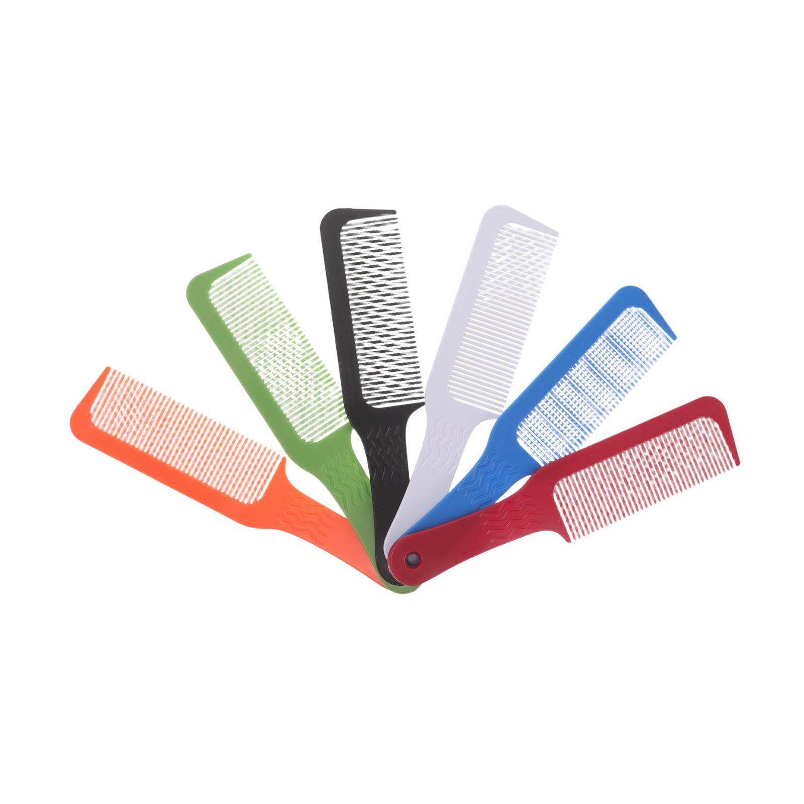 Men Grooming Usa - 6 Stück Haarschneidekamm mit mittlerer Abstandshöhe,