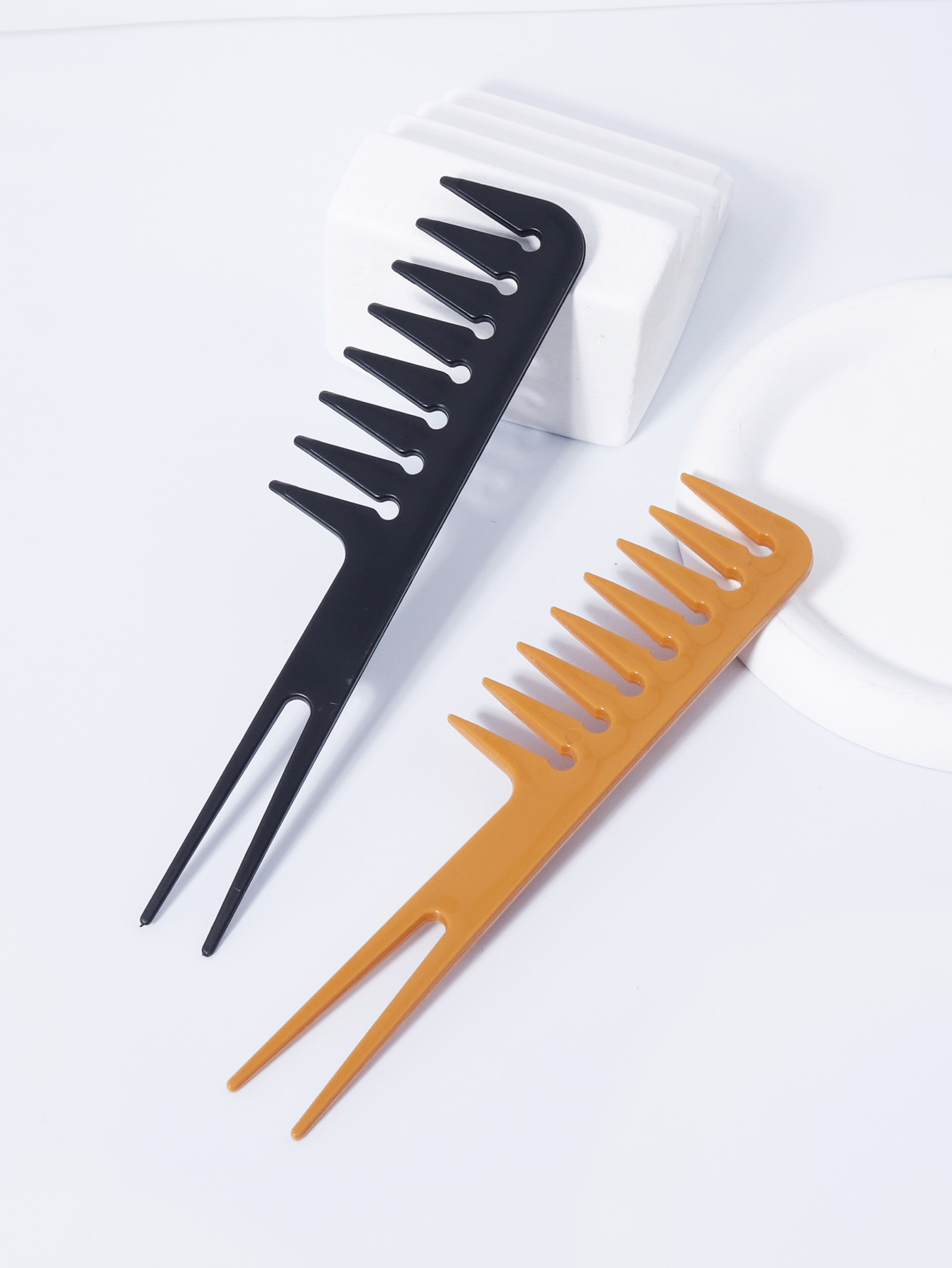 Men'S Grooming Hair - Doppelseitiger Kamm mit breiten Zähnen, Afrikanischer