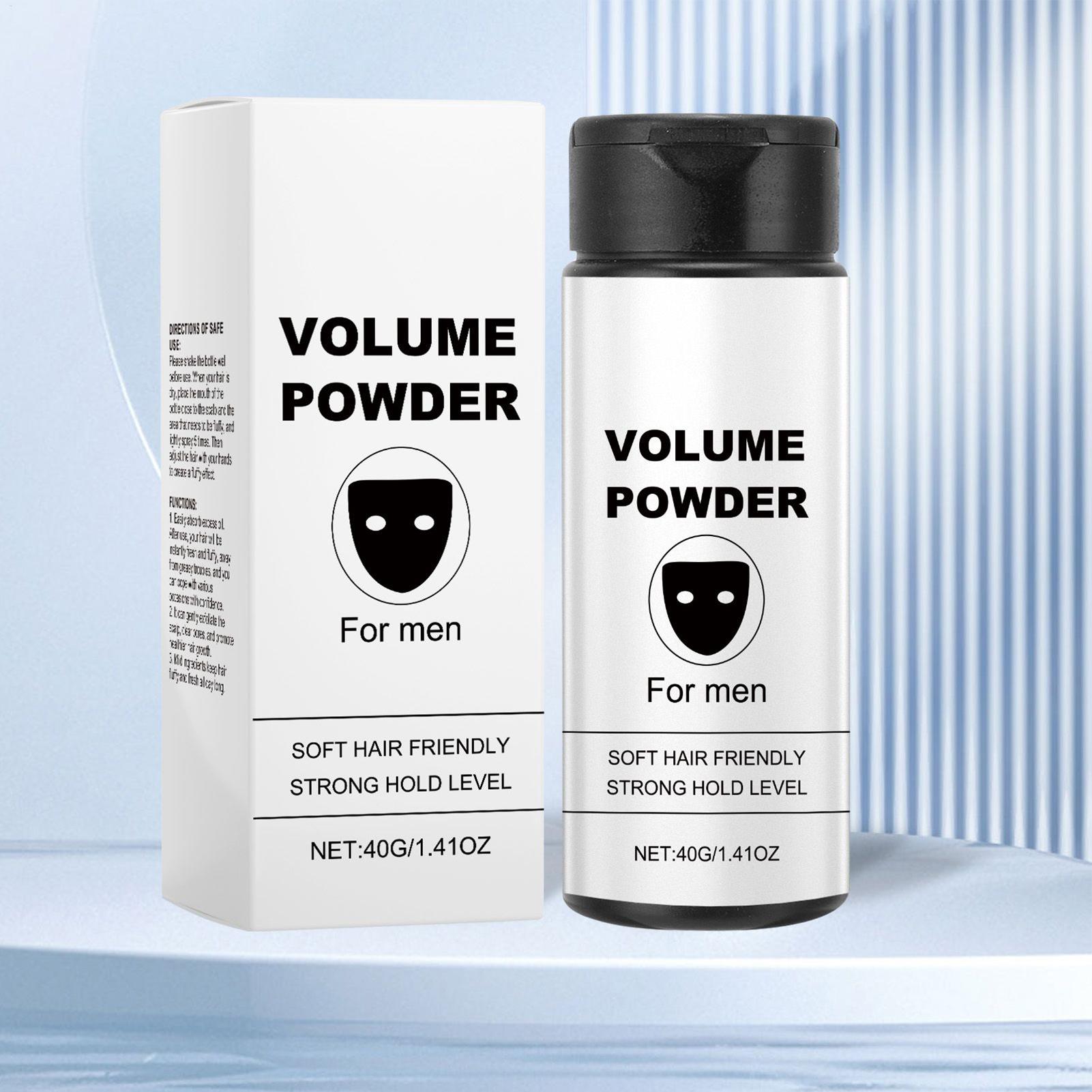 Men'S Grooming Hairstyles - Haartexturpuder für Männer, einfach aufzutragen, volumenverstärkendes