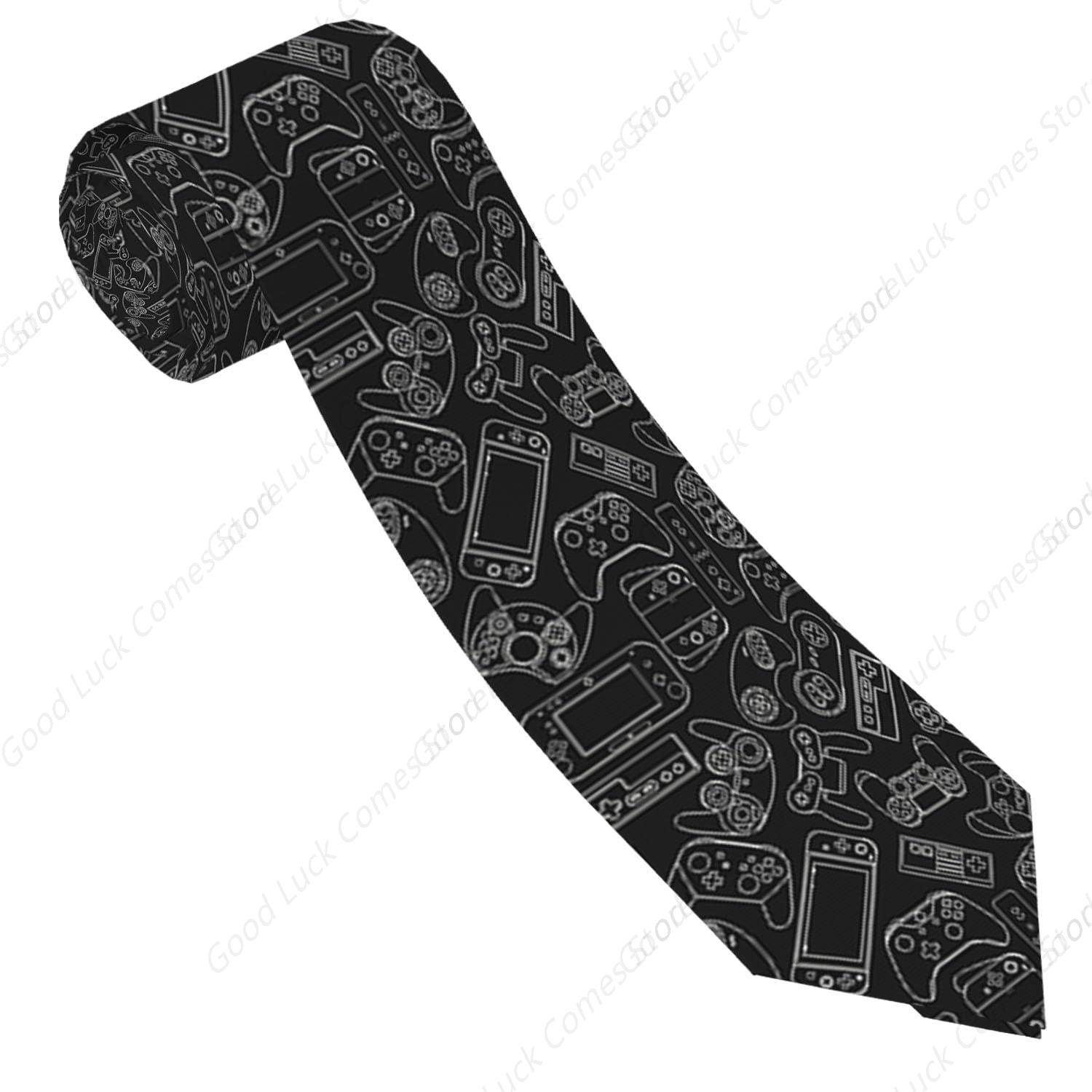 Men'S Grooming Videos - Videospiel-Controller, schwarze Herren-Krawatte, formeller Business-Anzug für