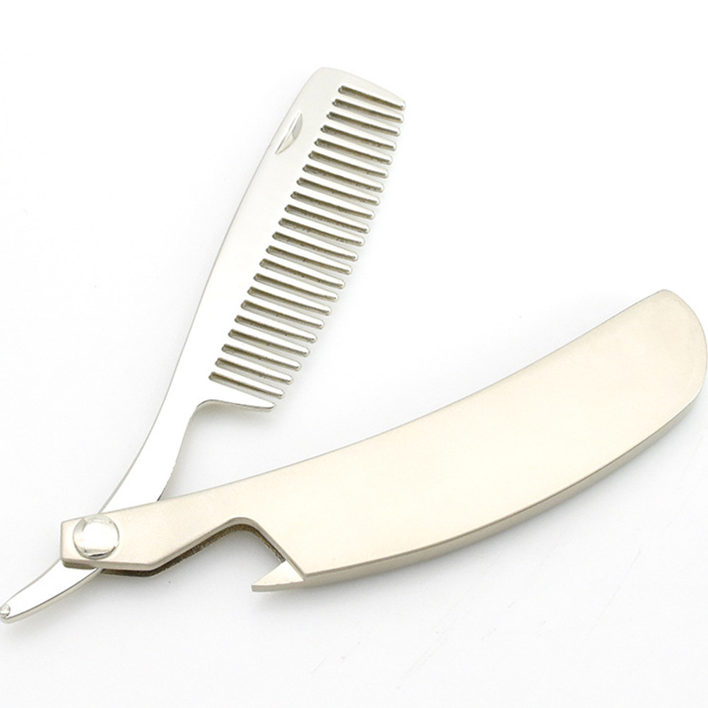 Zinklegierungs-Bartkamm, faltb – Men'S Grooming Hair Bewertung und Preis