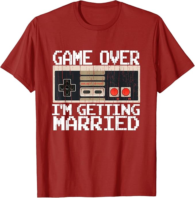 Game Over Ich heirate – Gamer- – Men'S Grooming Videos Bewertung und Preis