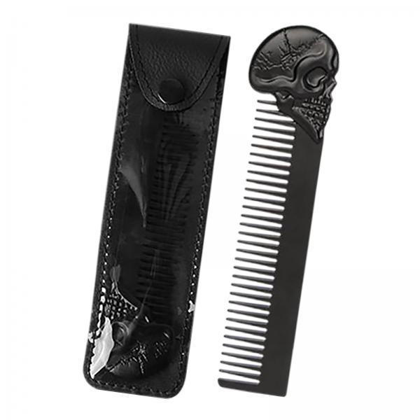 Taschen-Bartkamm mit Totenkopf – Men'S Grooming Hairstyles Bewertung und Preis